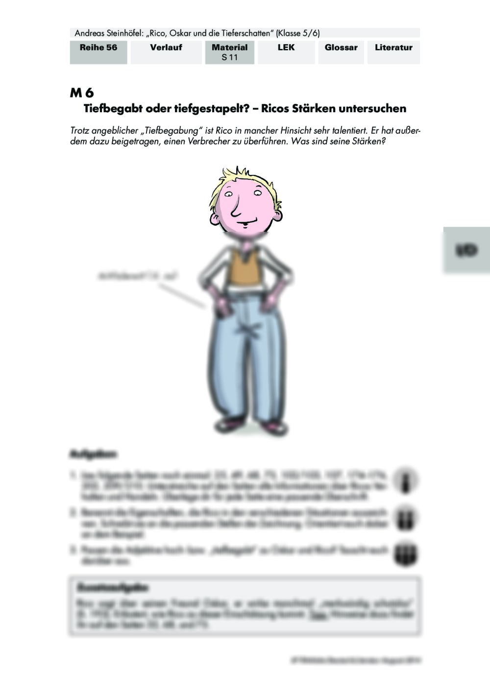 Rico Oskar Und Die Tieferschatten Steckbrief