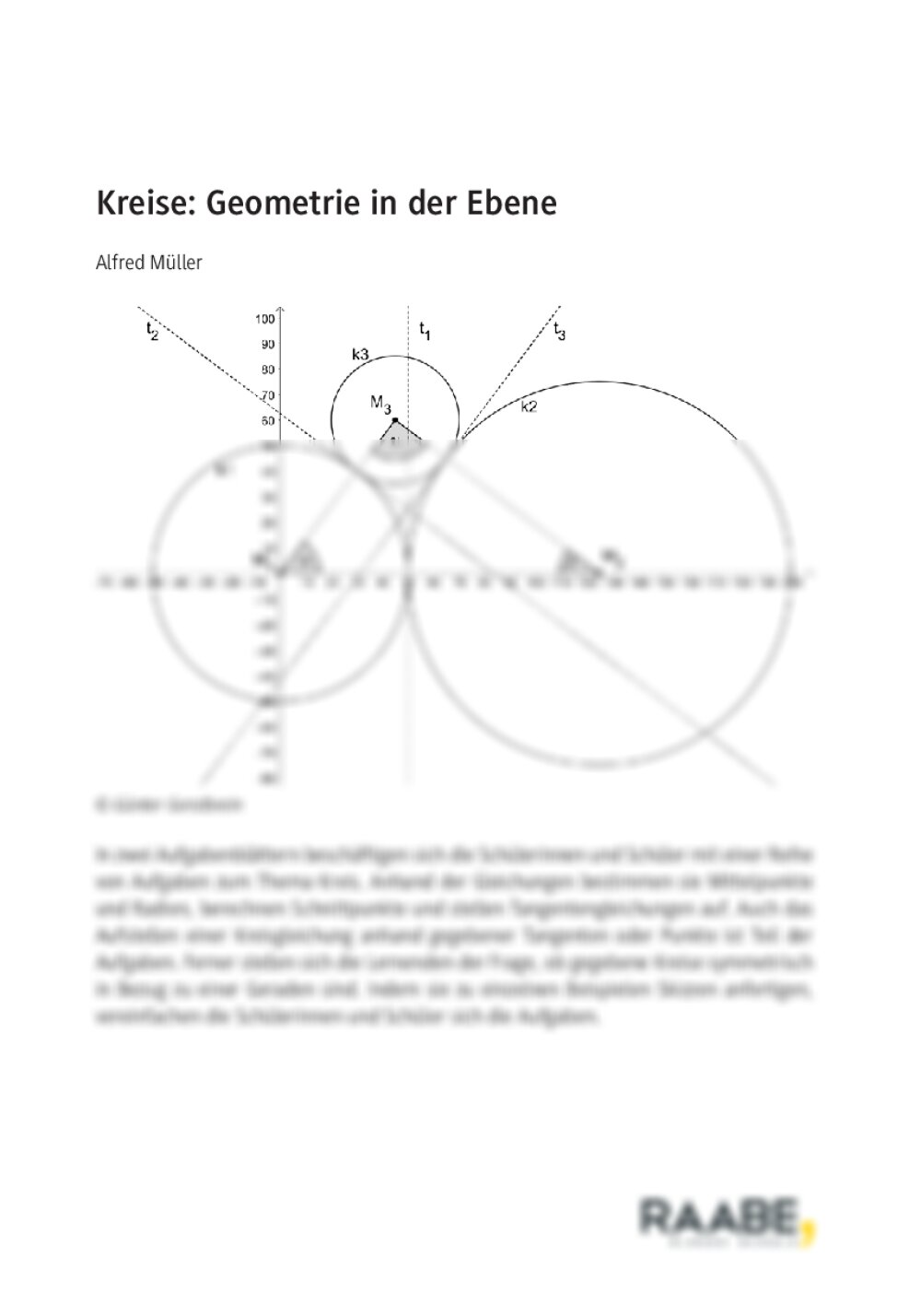 Kreise: Geometrie in der Ebene - Seite 1