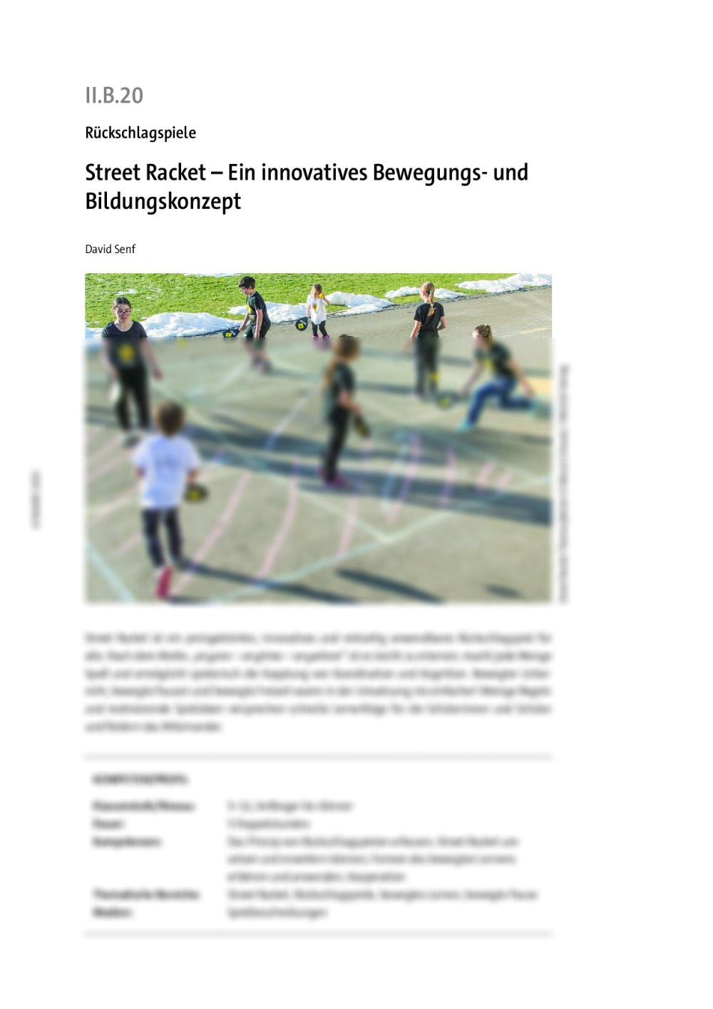 Street Racket - Seite 1