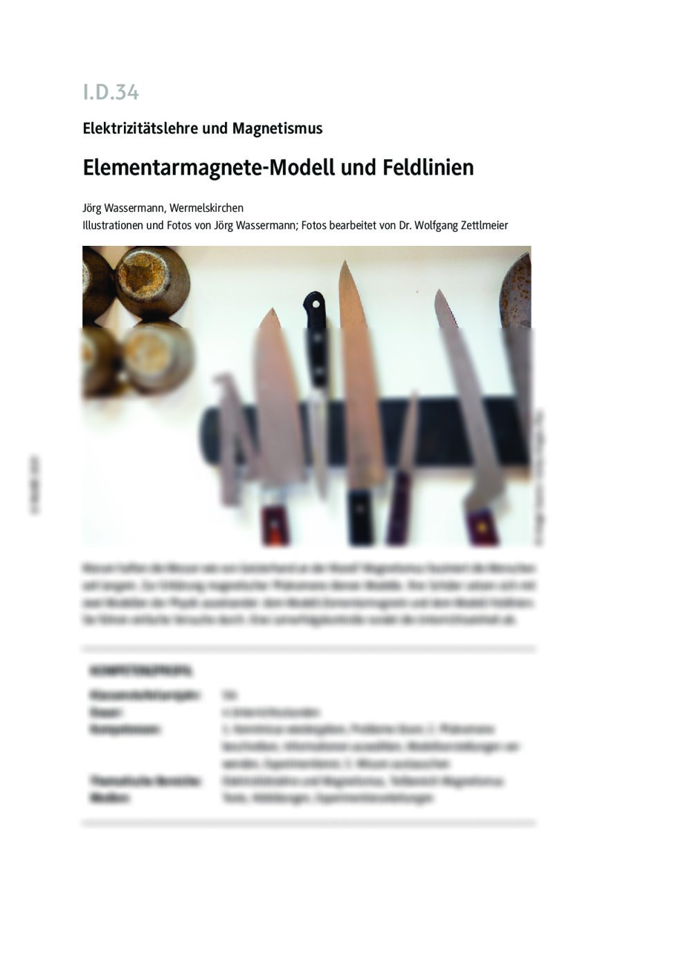 Elementarmagnete-Modell - Seite 1