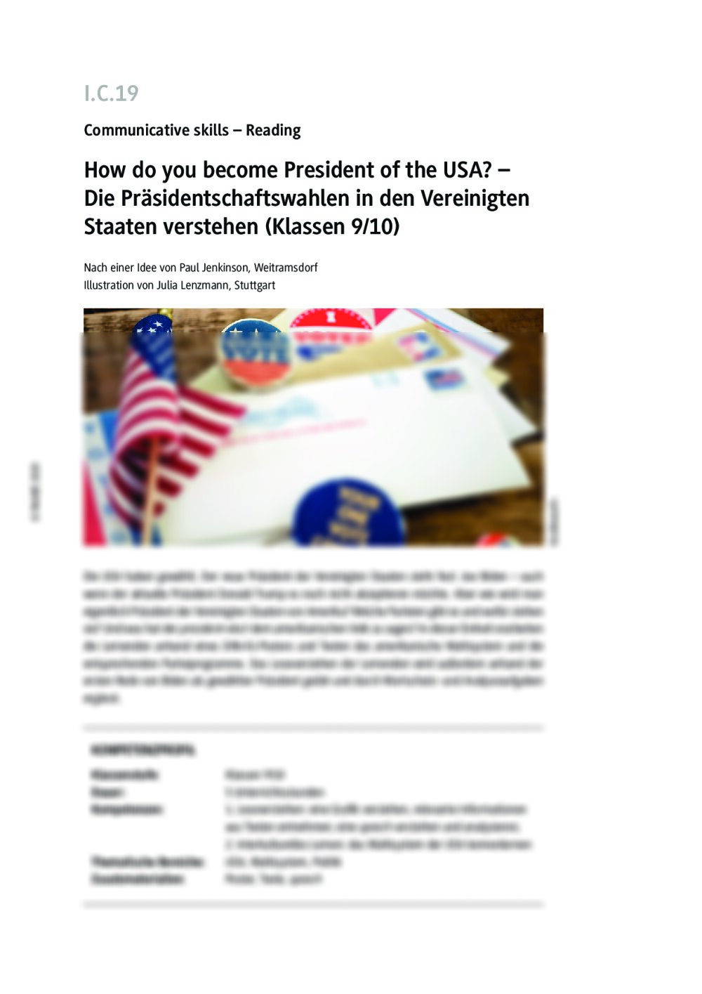 How do you become President of the USA? - Seite 1
