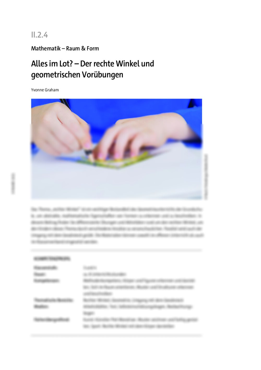 Alles im Lot? - Seite 1
