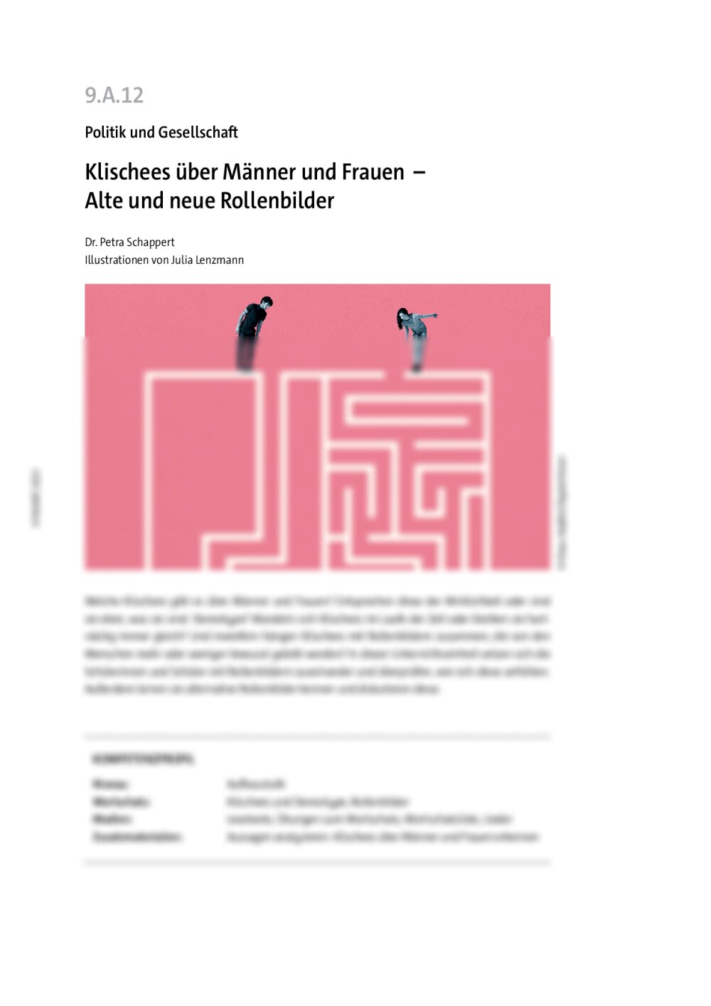 Klischees über Männer und Frauen - Seite 1