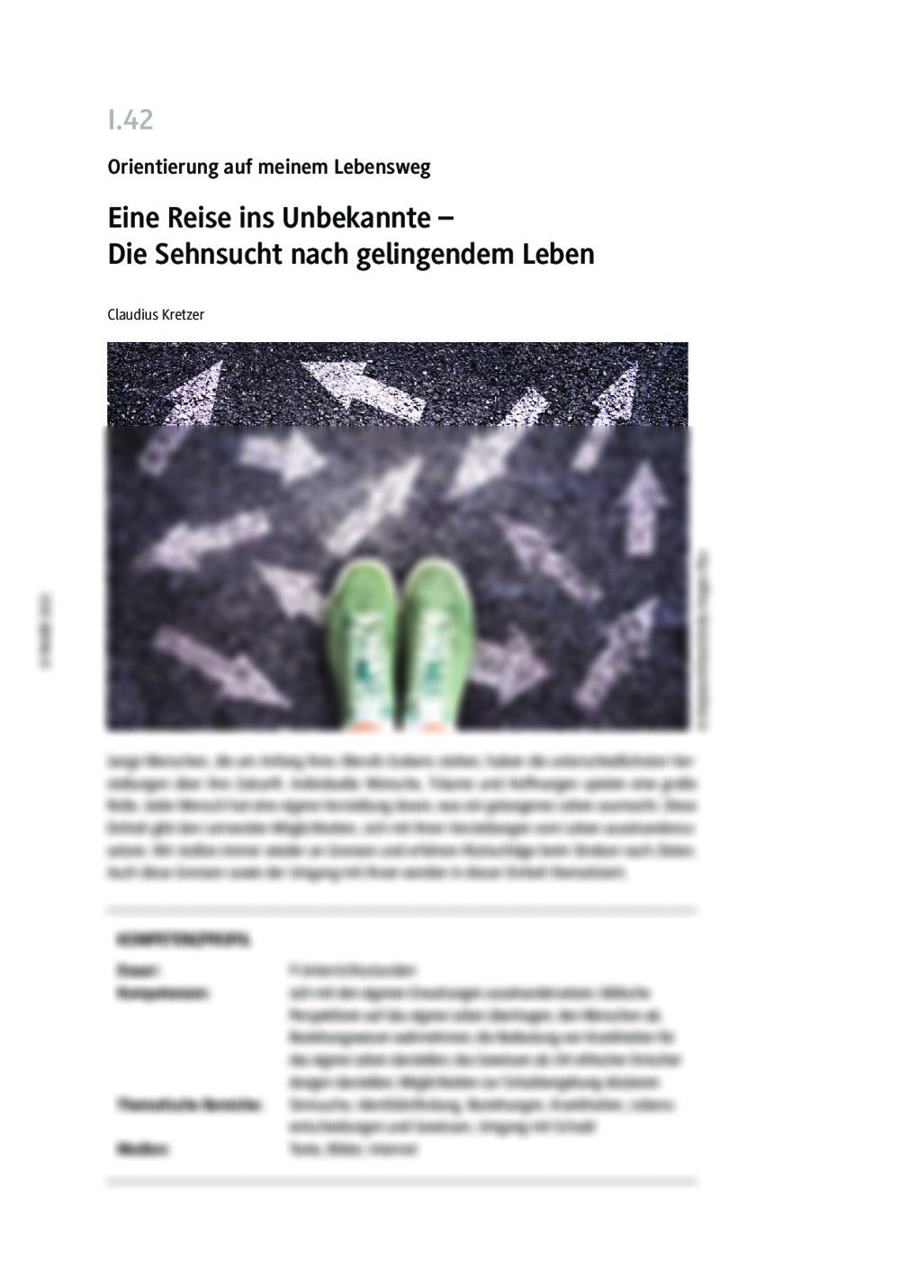 Eine Reise ins Unbekannte - Seite 1