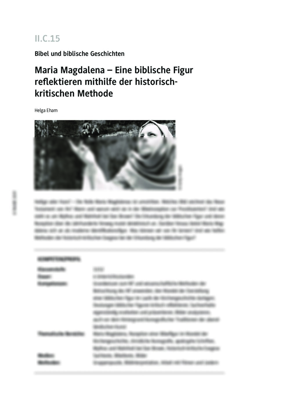 Maria Magdalena - Seite 1