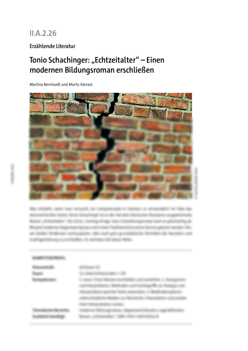 Tonio Schachinger: „Echtzeitalter” - Seite 1