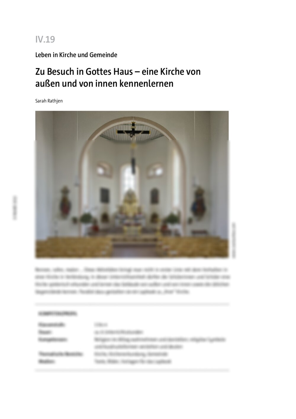 Zu Besuch in Gottes Haus - Seite 1