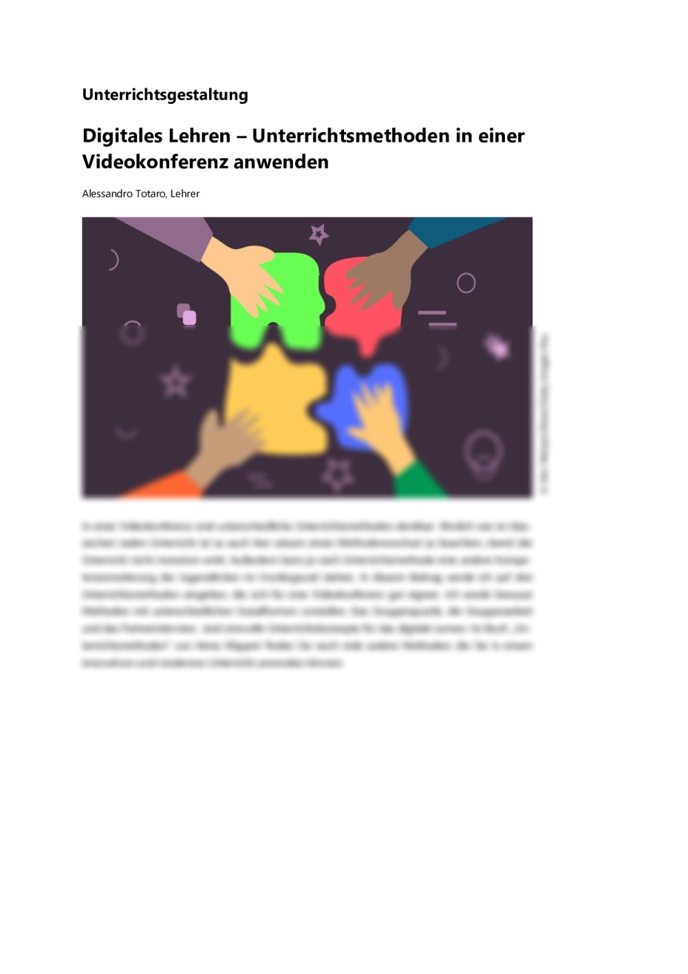 Unterrichtsmethoden in der Videokonferenz anwenden – so geht's! - Seite 1