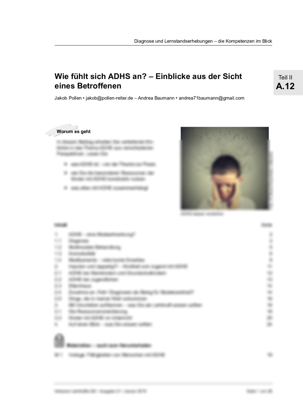 Wie fühlt sich ADHS an? - Seite 1