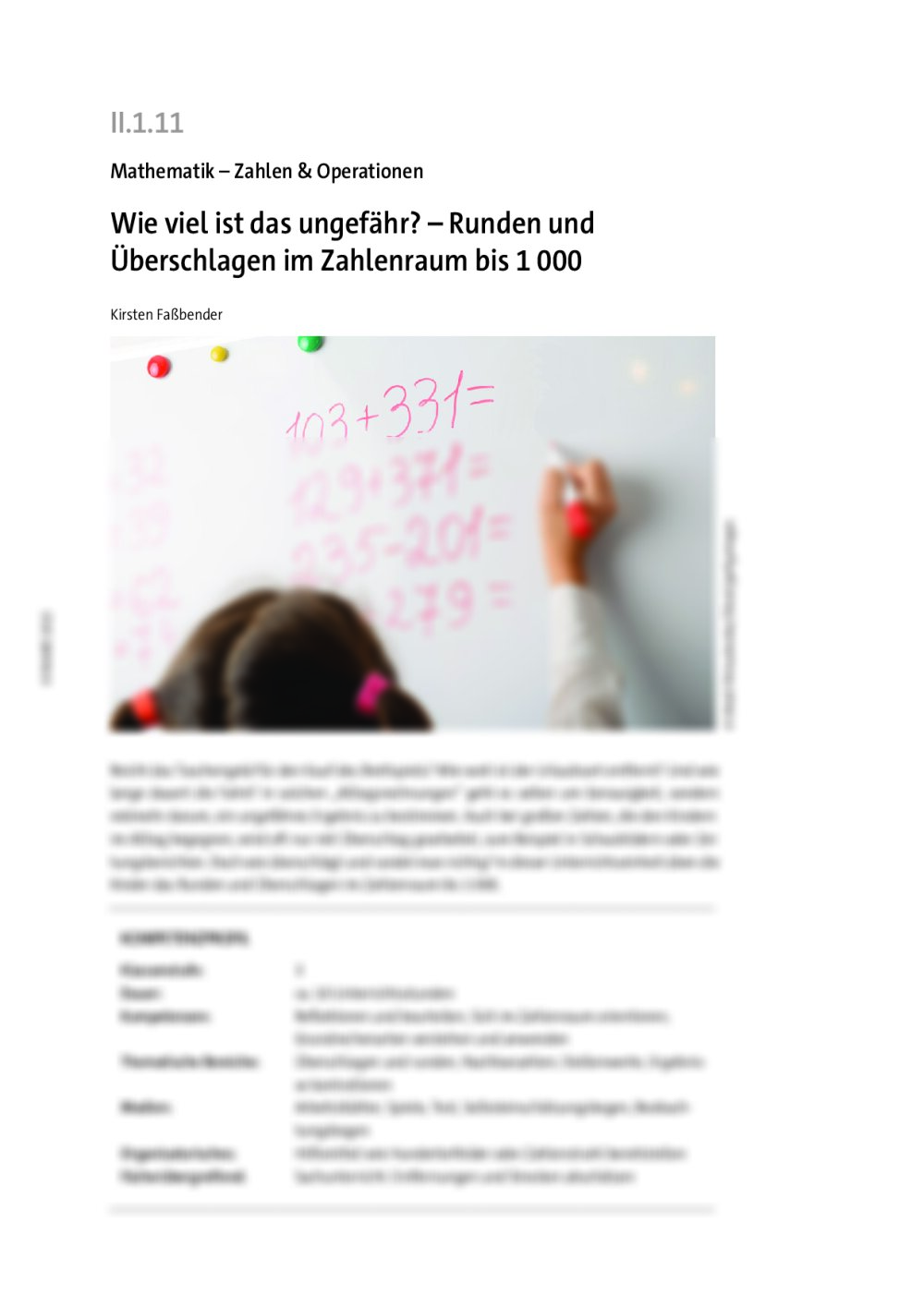 Wie viel ist das ungefähr? - Seite 1