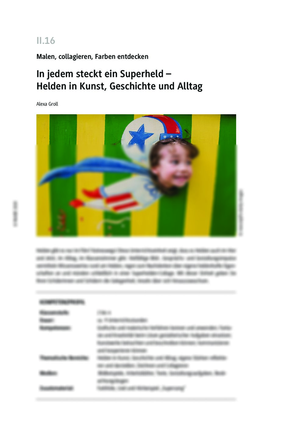 Helden in Kunst, Geschichte und Alltag - Seite 1