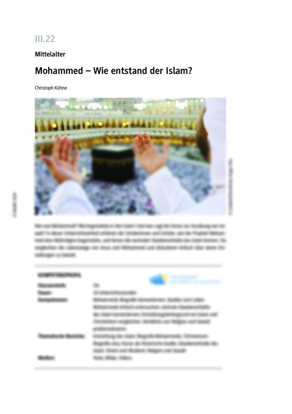 Mohammed - Seite 1