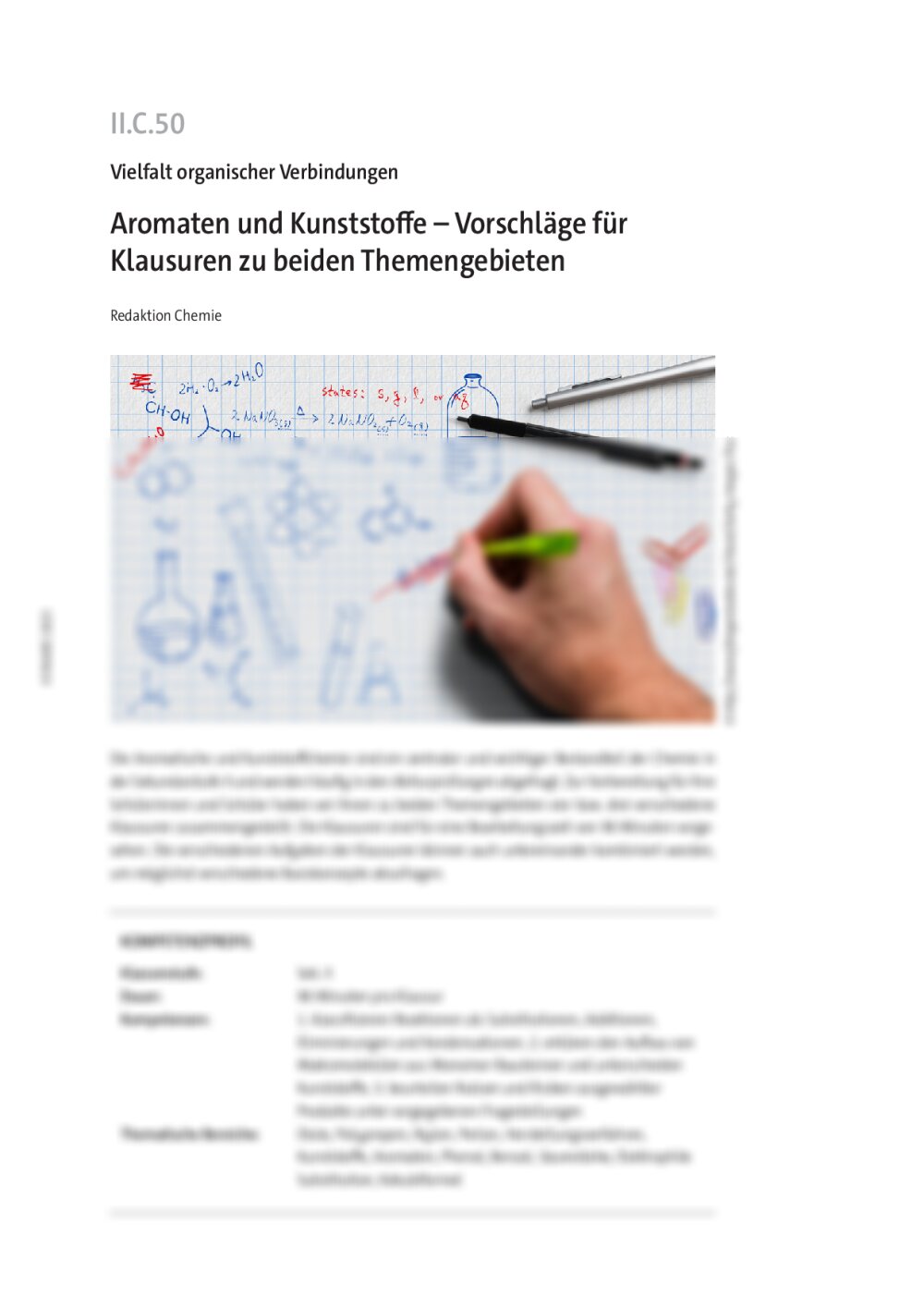 Aromaten und Kunststoffe - Seite 1