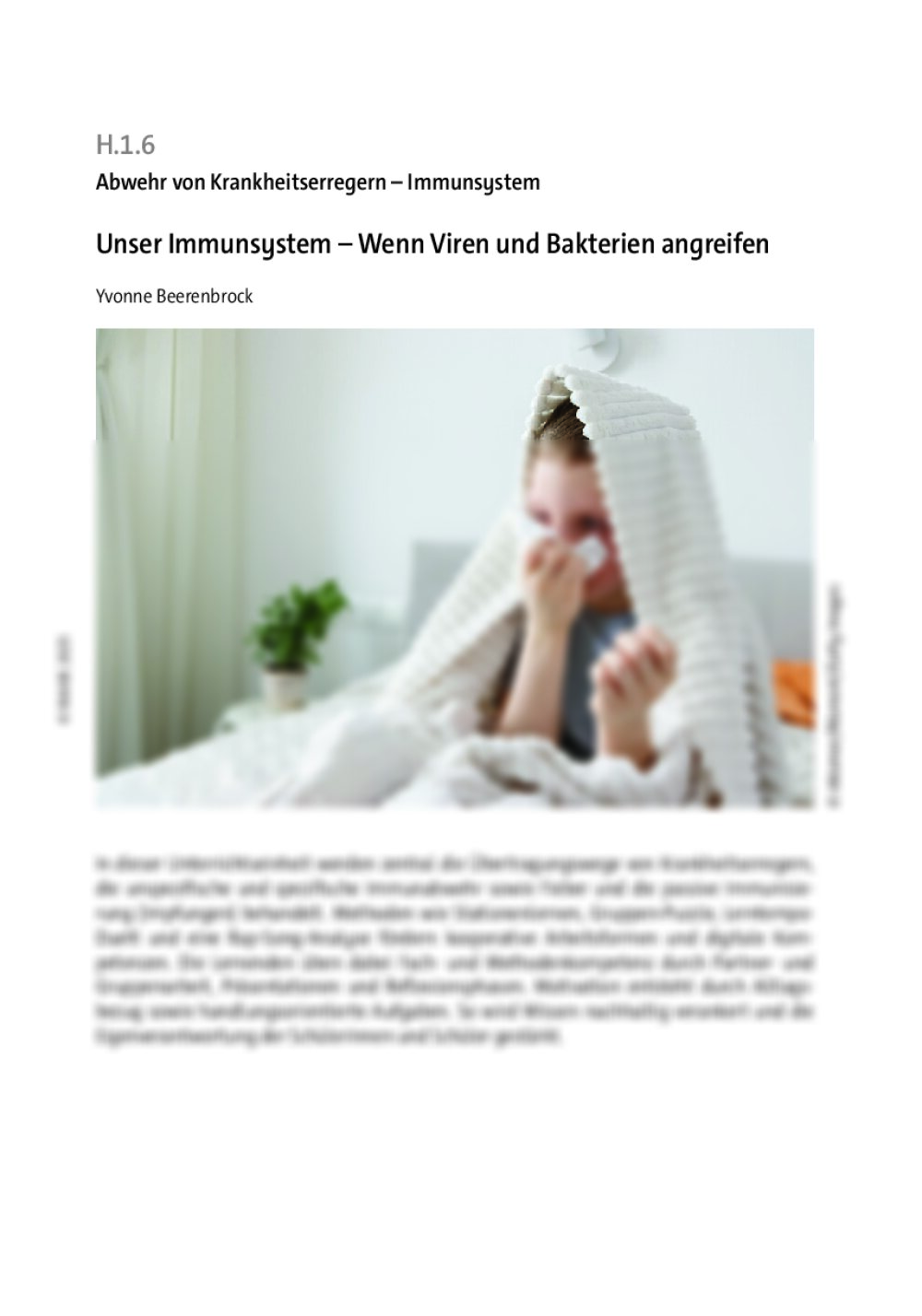 Unser Immunsystem - Seite 1