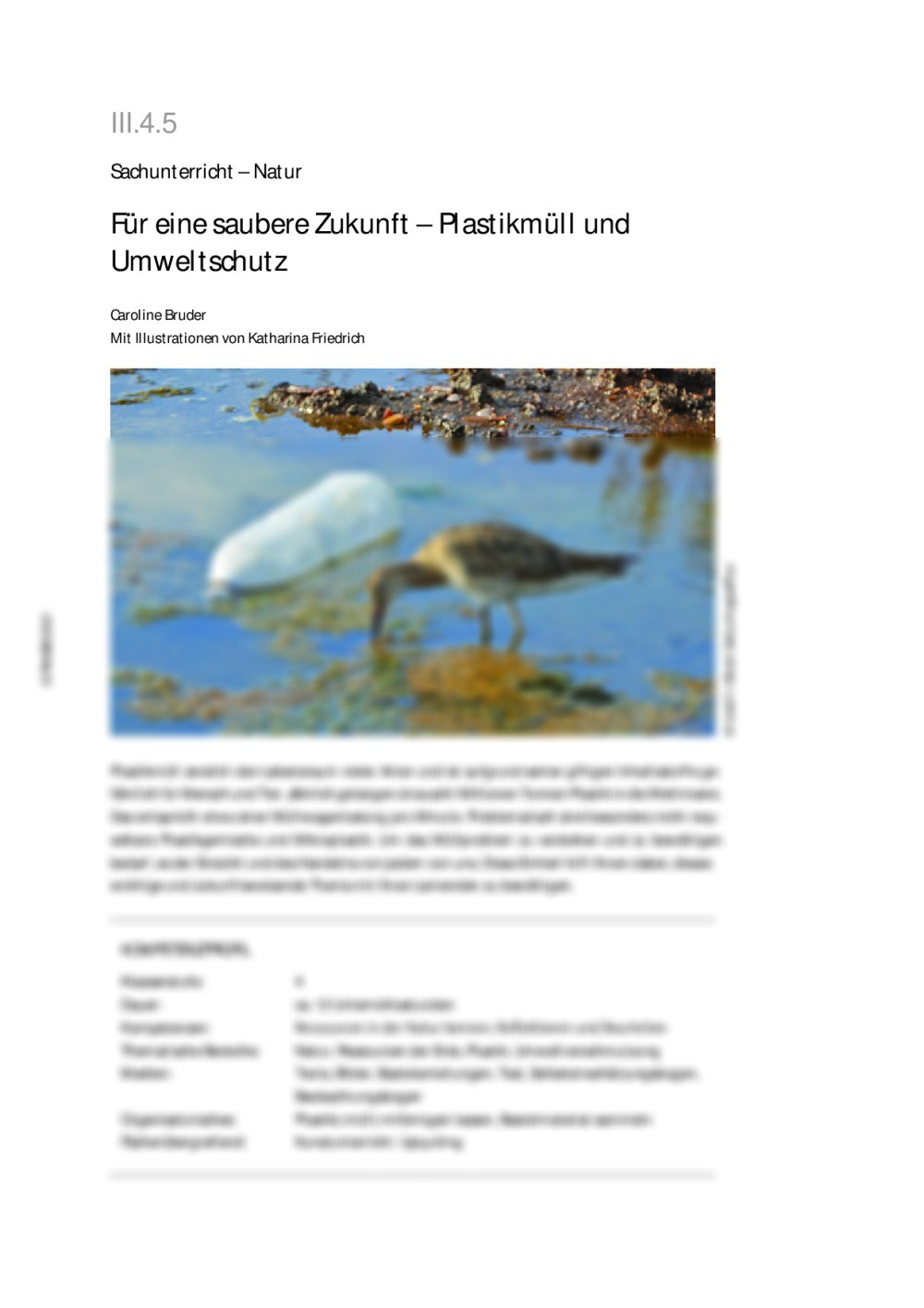 Für eine saubere Zukunft - Seite 1