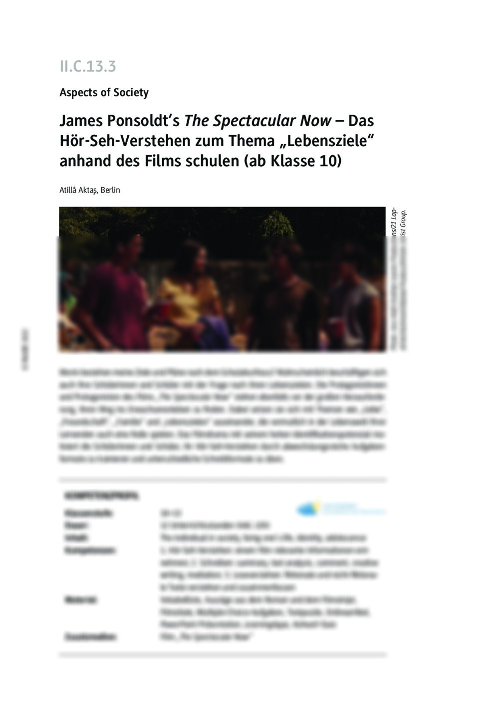 James Ponsoldt's "The Spectacular Now" - Seite 1
