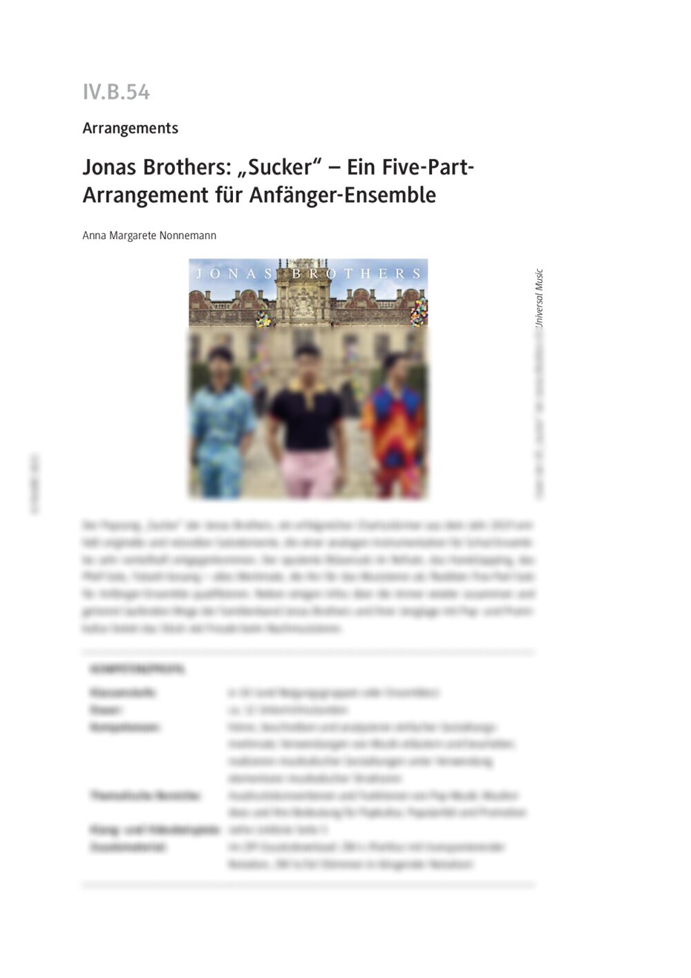 Jonas Brothers: "Sucker" - Seite 1