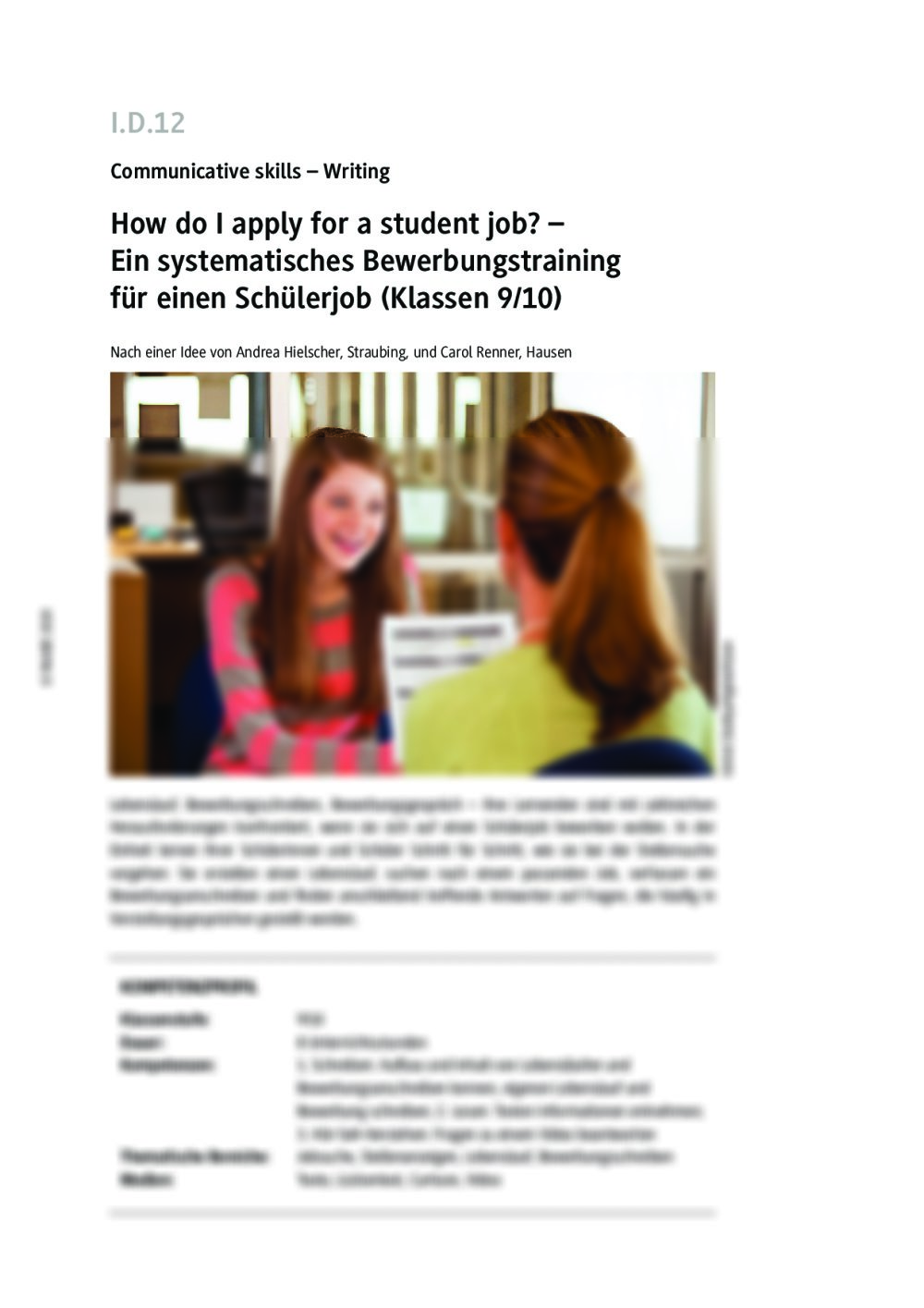How do I apply for a student job? - Seite 1
