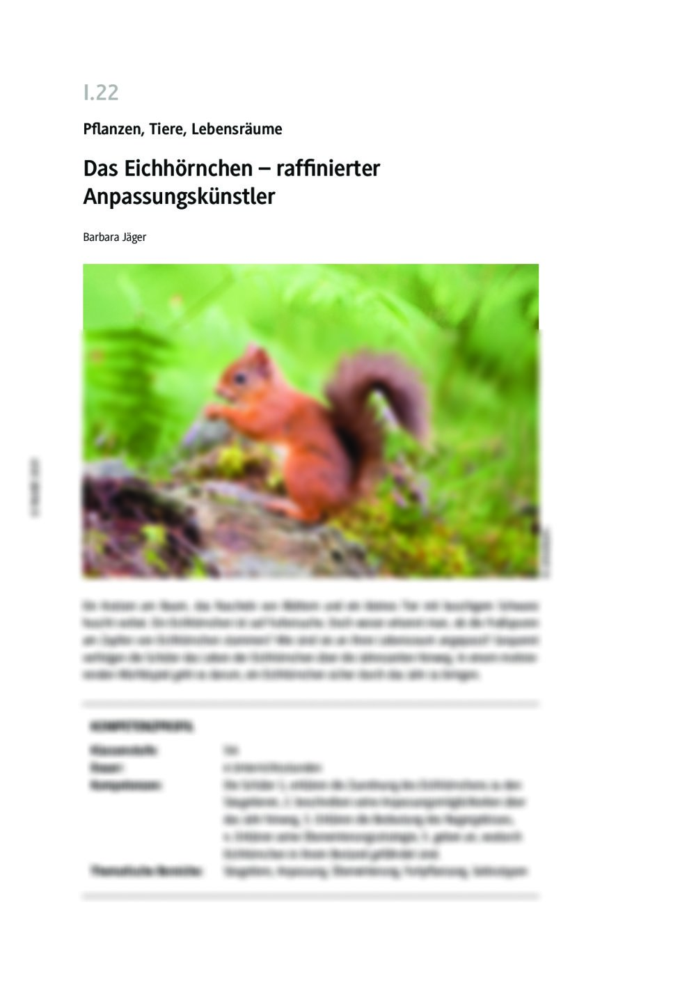 Das Eichhörnchen - Seite 1