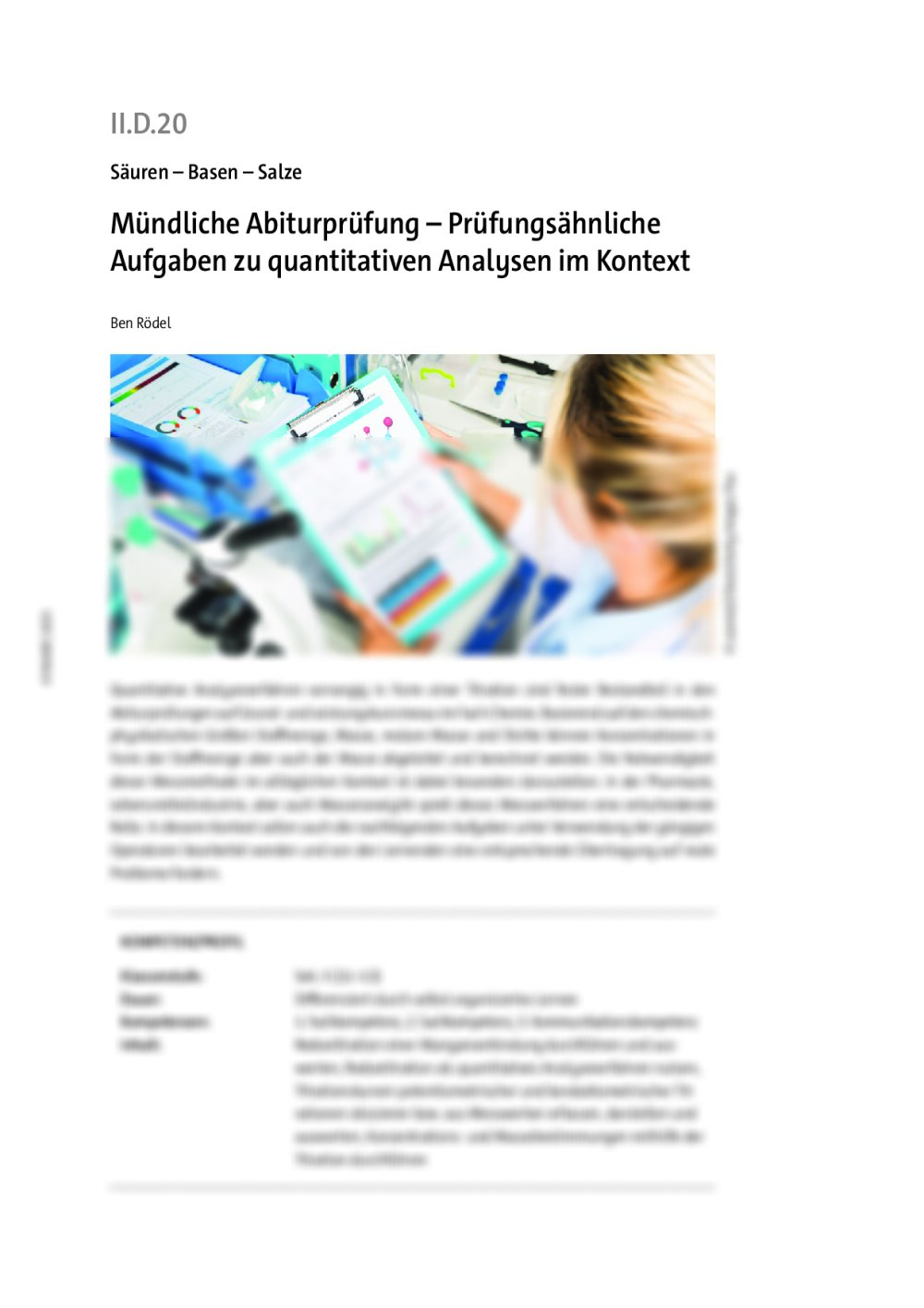 Mündliche Abiturprüfung - Seite 1