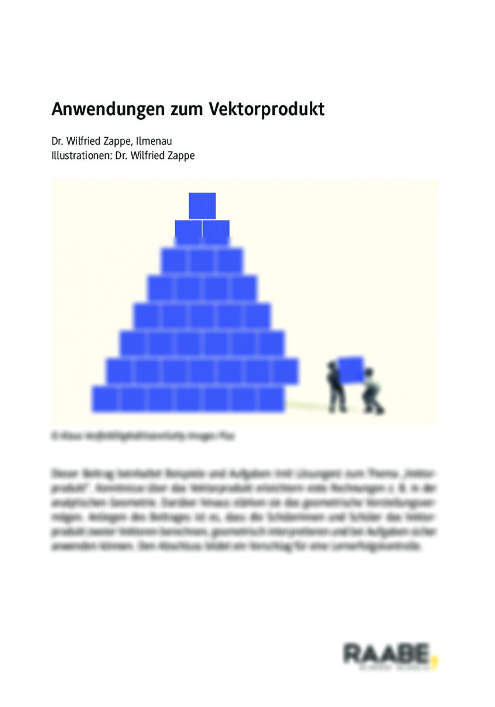 Anwendungen zum Vektorprodukt - Seite 1