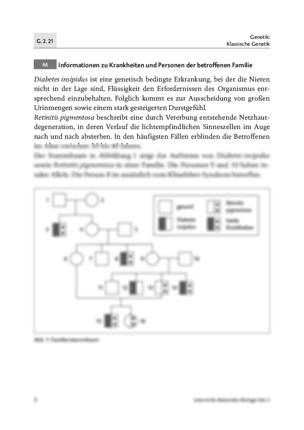 Genetisch bedingte Krankheiten | RAAbits Online