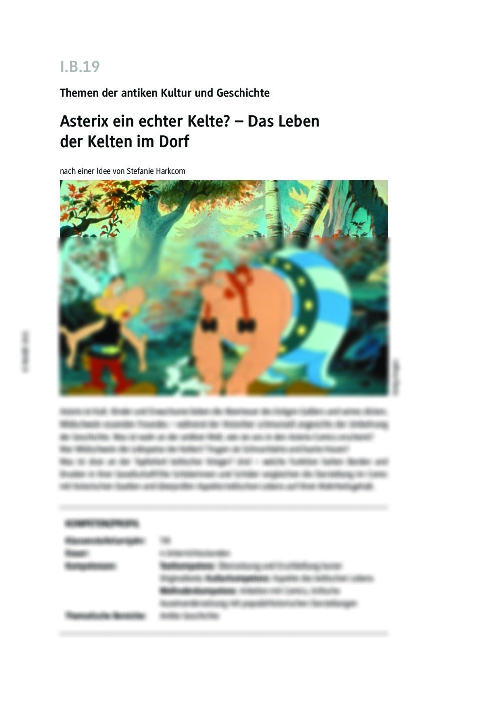 Asterix ein echter Kelte? - Seite 1