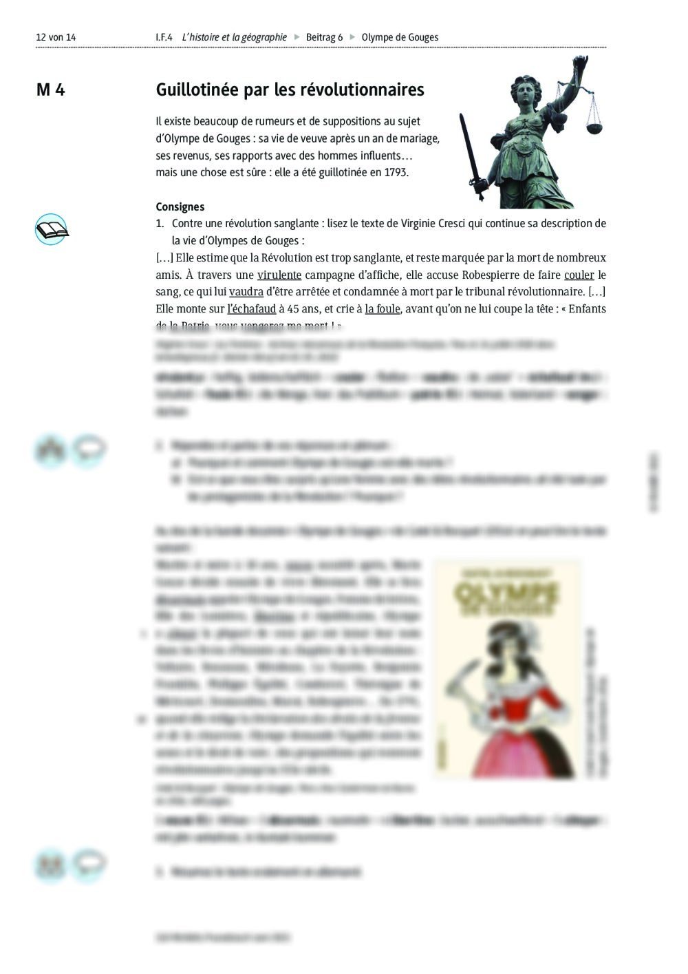 Postambule Olympe De Gouges Texte Pdf Olympe de Gouges | RAAbits Online