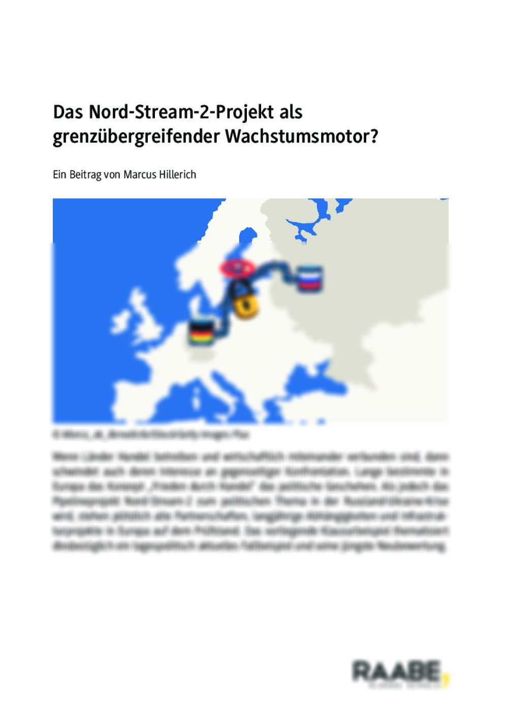 Das Nord-Stream-2-Projekt als grenzübergreifender Wachstumsmotor? - Seite 1