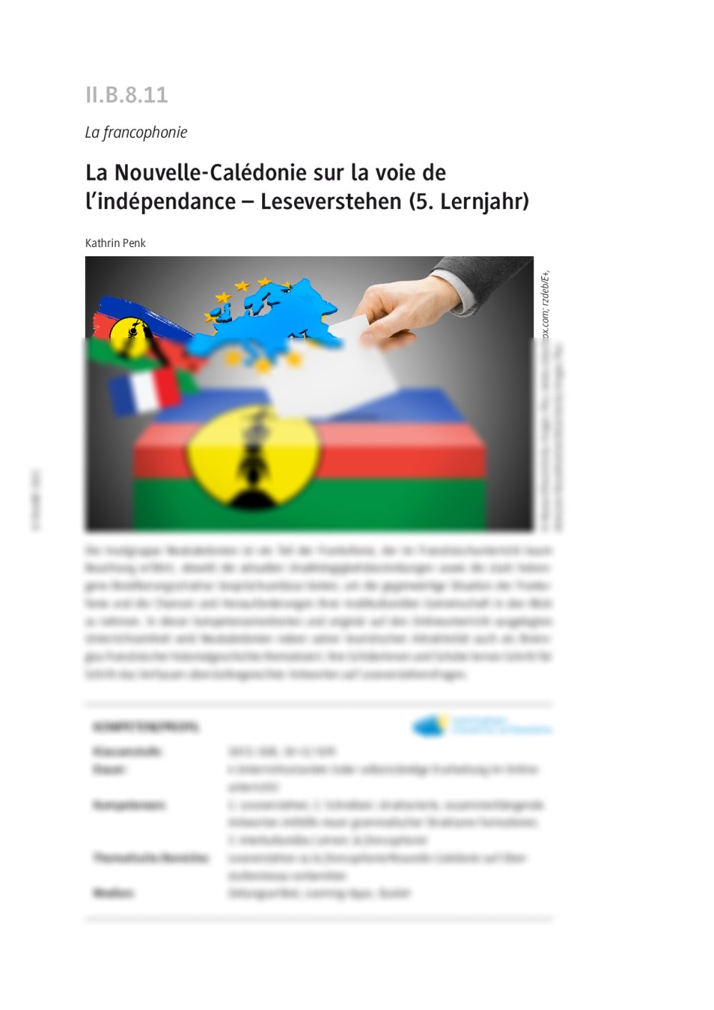 La Nouvelle-Calédonie sur la voie de l'indépendance - Seite 1