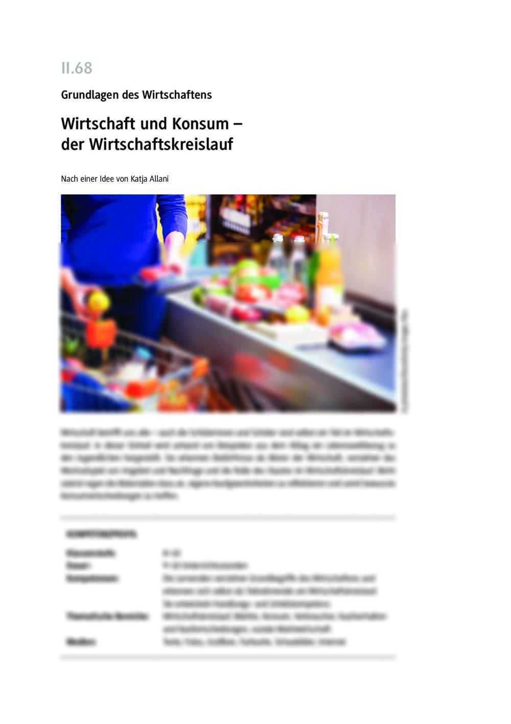 Wirtschaft und Konsum - Seite 1