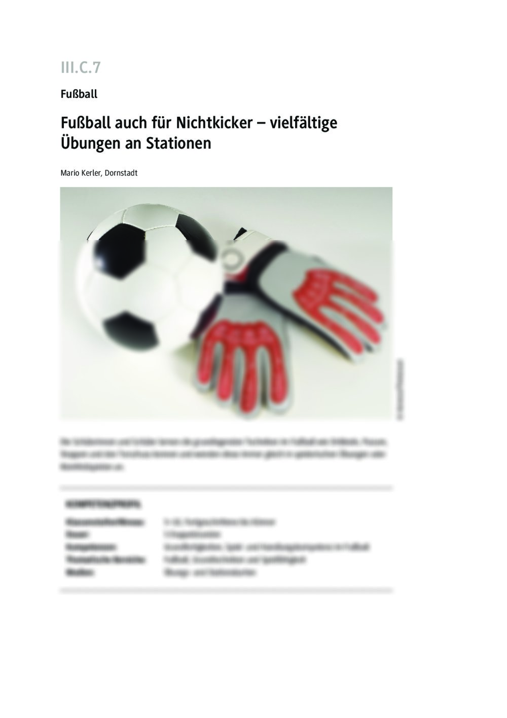 Fußball auch für Nichtkicker RAAbits Online