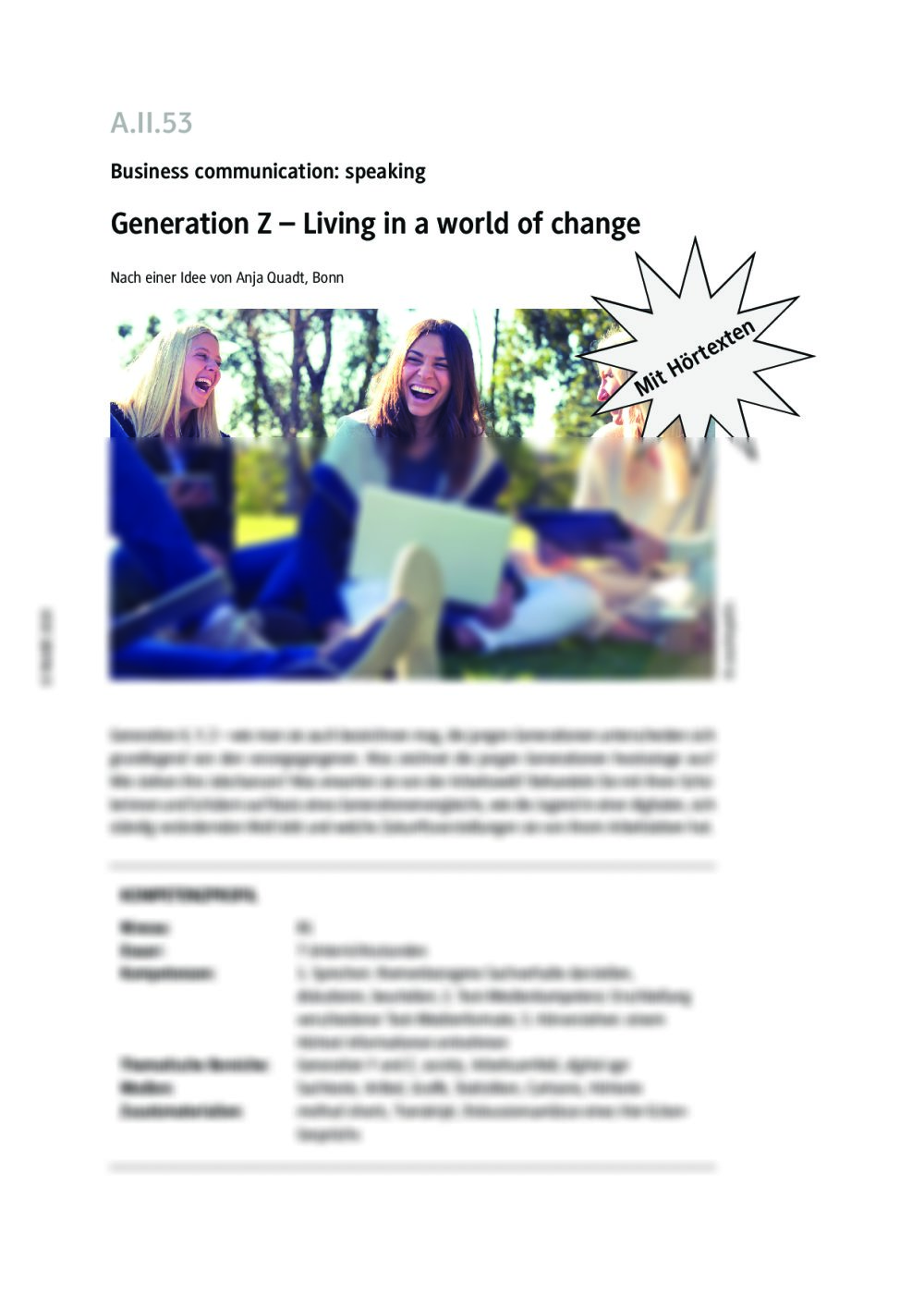 Generation Z - Seite 1