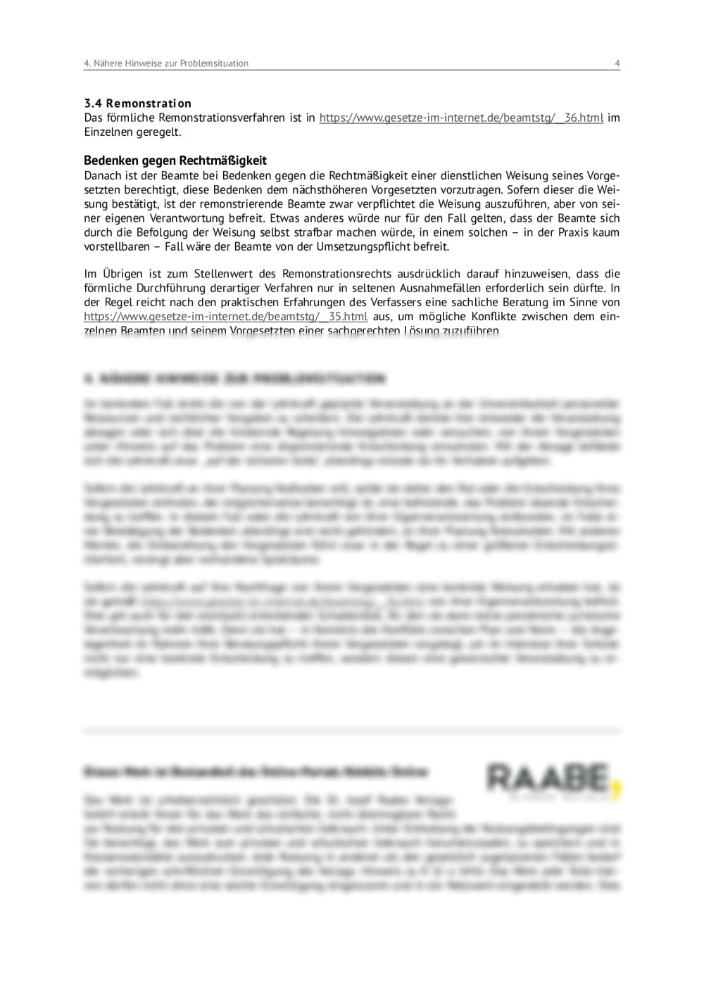 Der Beamte und sein Vorgesetzter | RAAbits Online