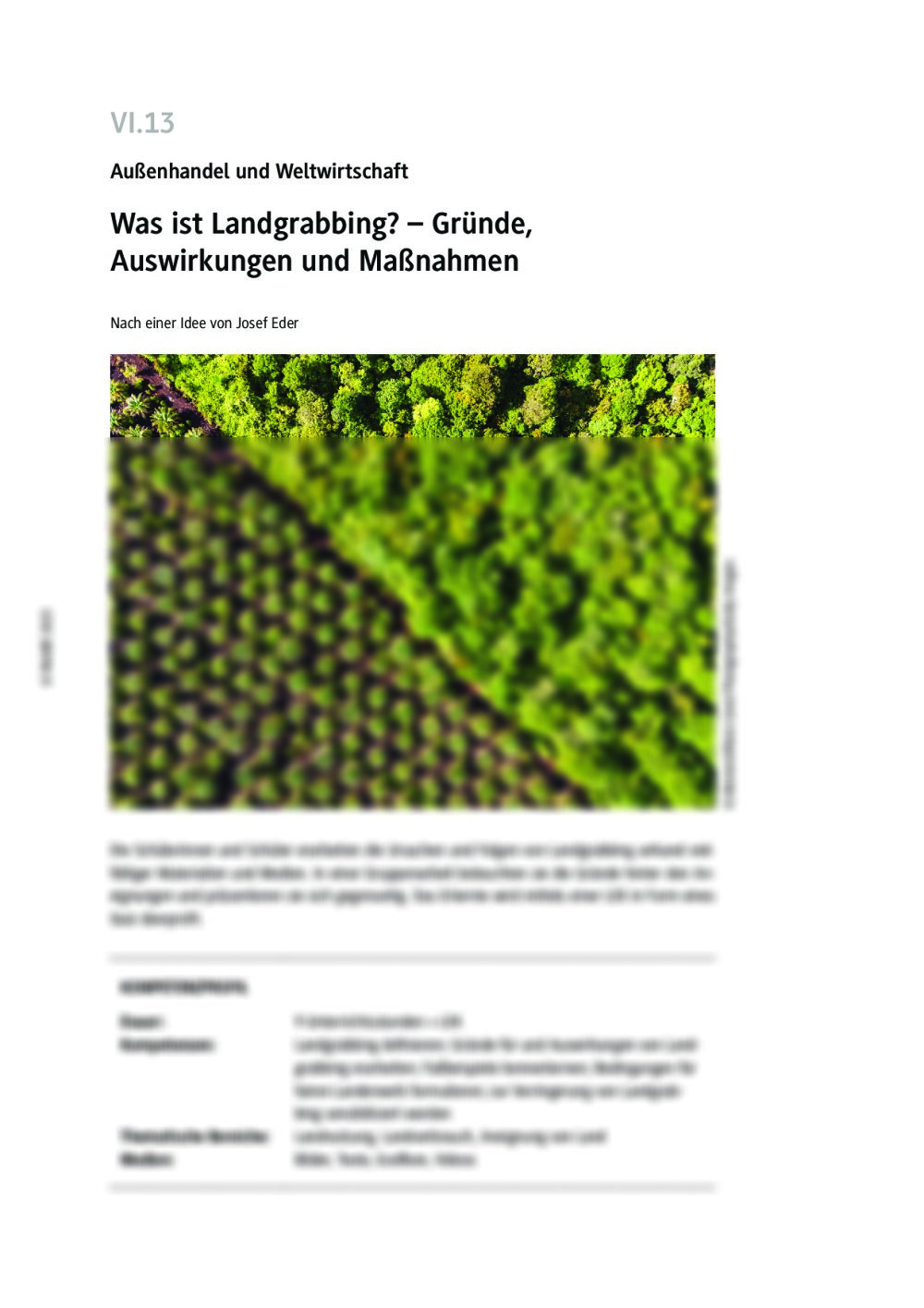 Was ist Landgrabbing? - Seite 1