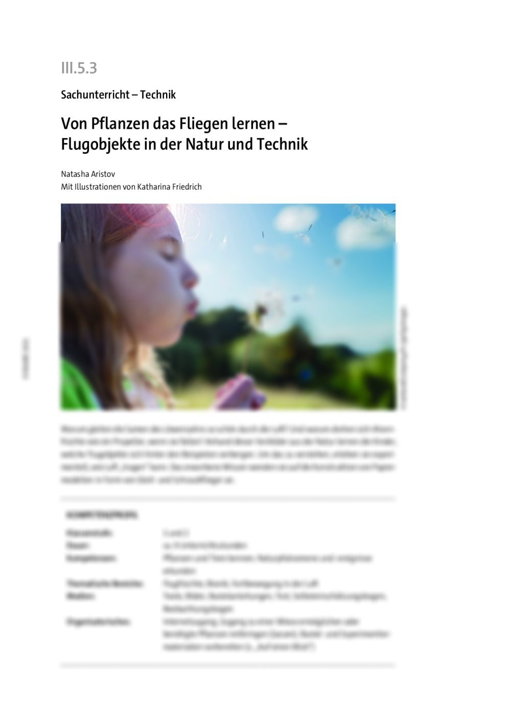Von Pflanzen das Fliegen lernen - Seite 1