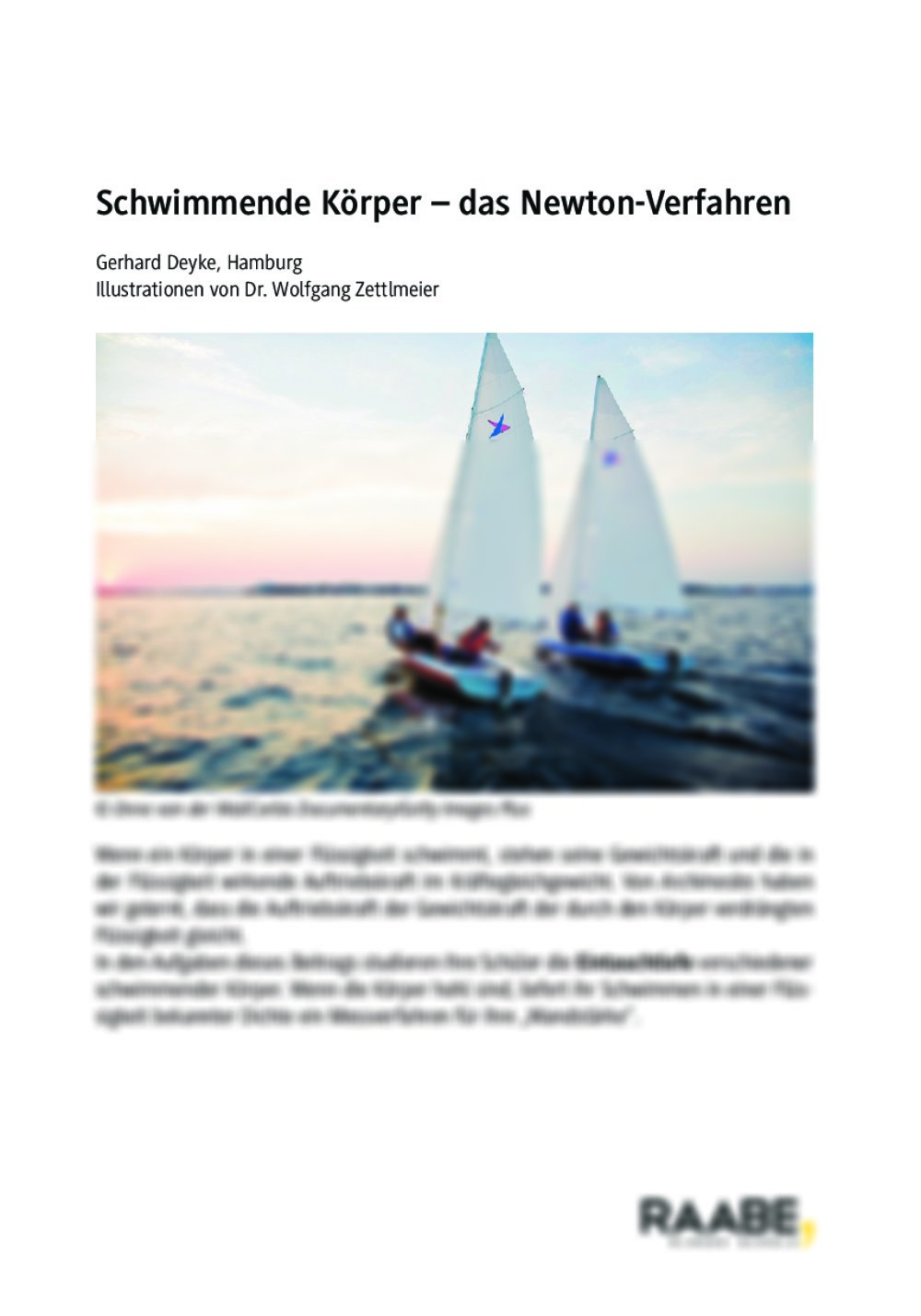 Schwimmende Körper - Seite 1