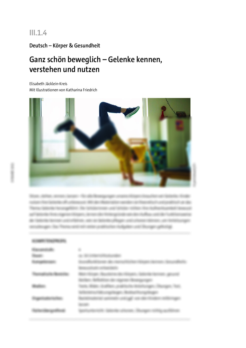 Ganz schön beweglich - Seite 1