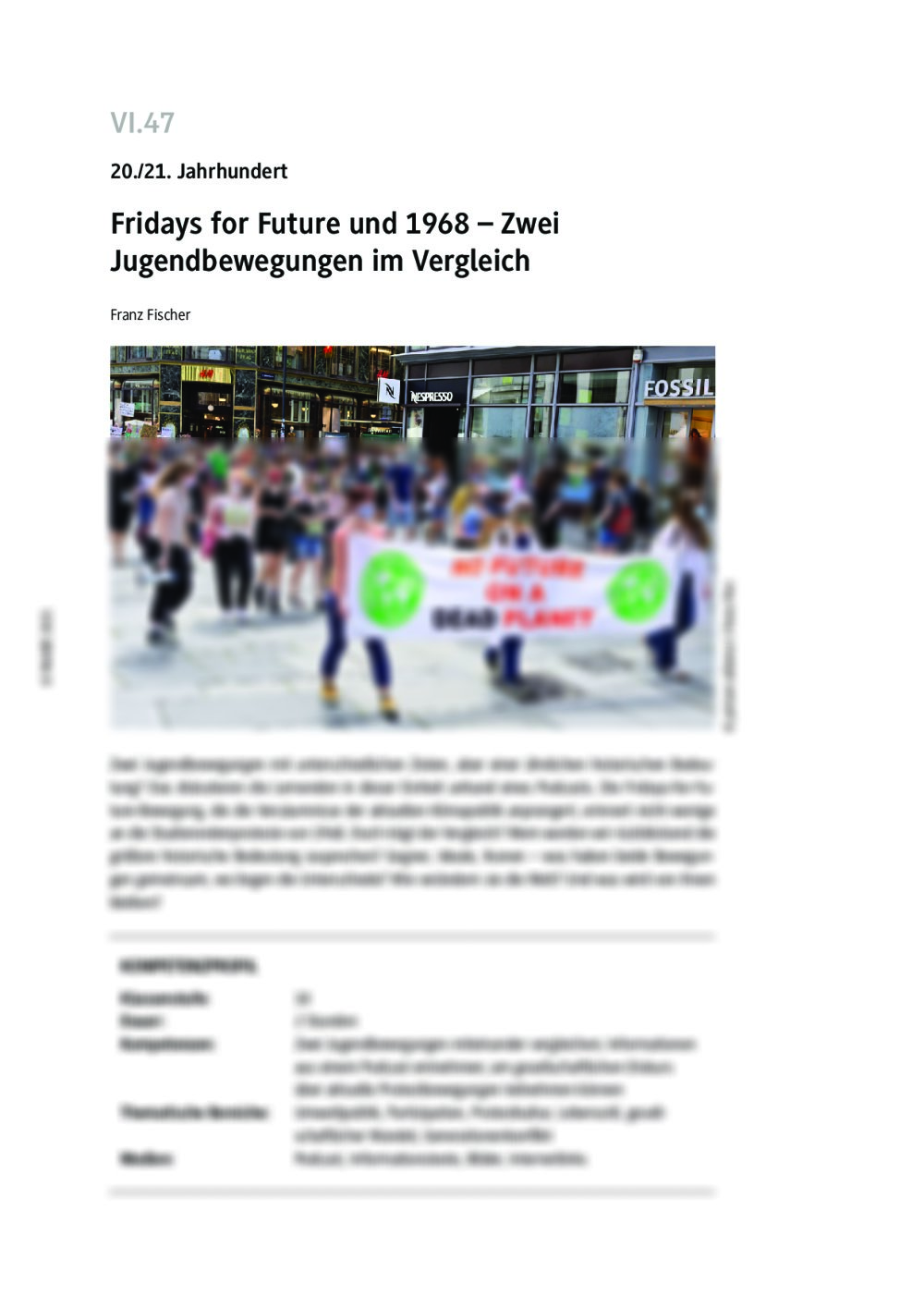 Fridays for Future und 1968 - - Seite 1