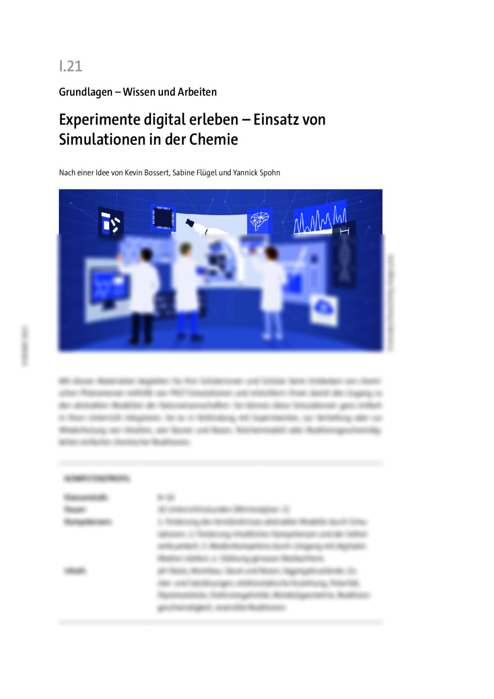 Experimente digital erleben - Seite 1