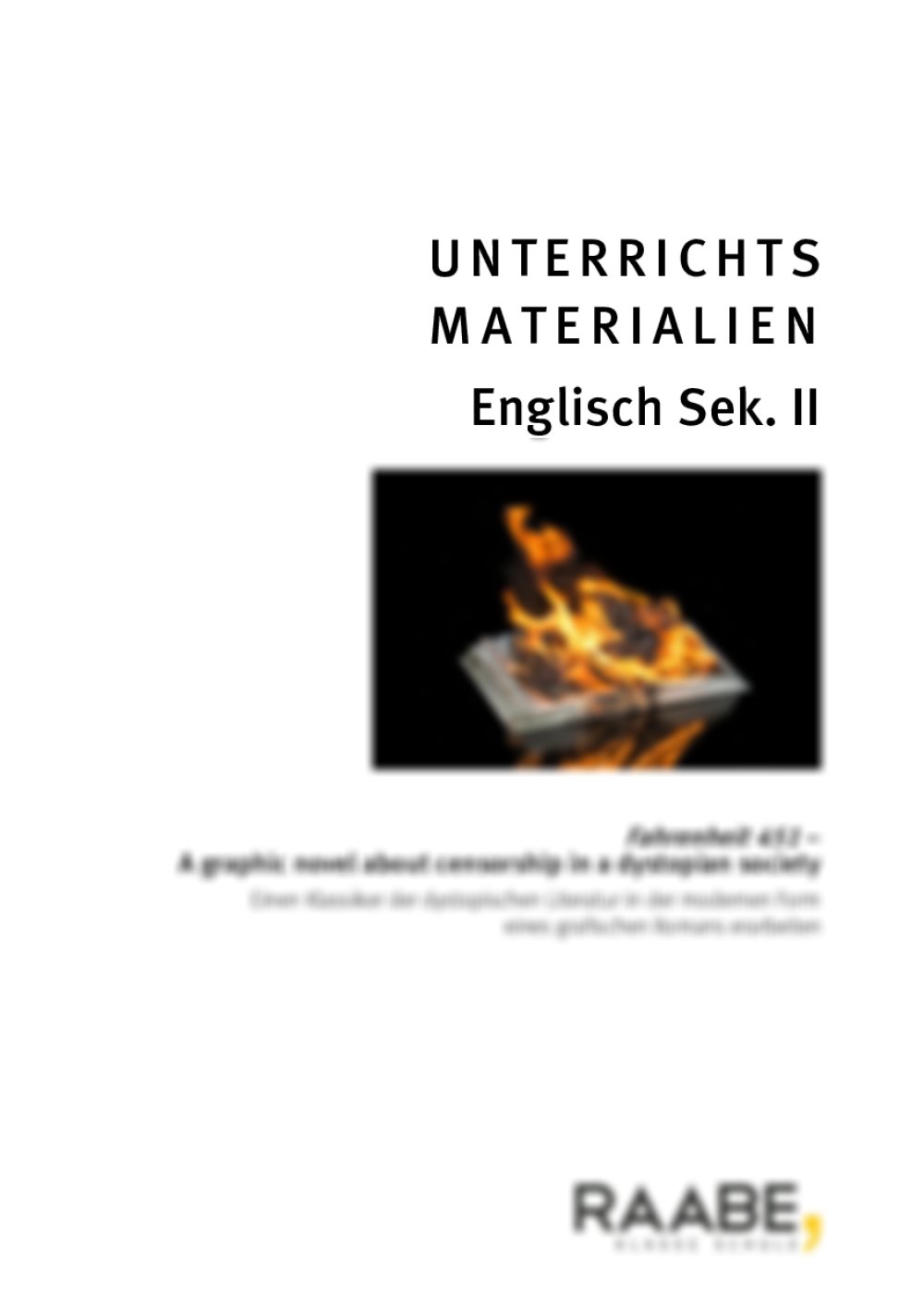 "Fahrenheit 451" - Seite 1