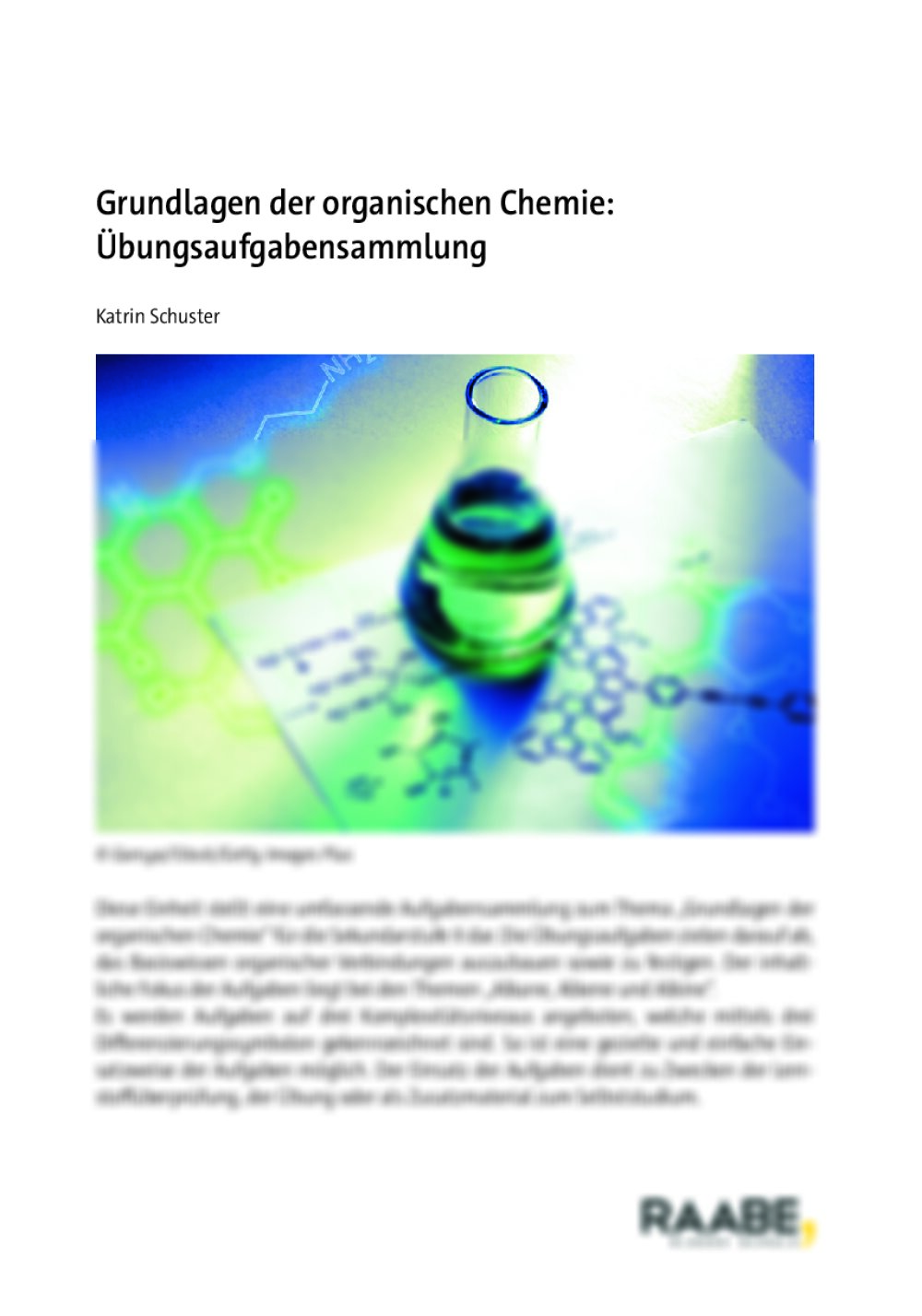 Grundlagen der organischen Chemie: Übungsaufgabensammlung - Seite 1