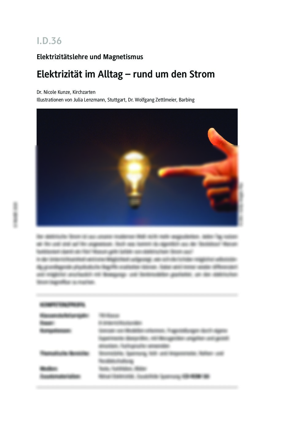 Rund um den Strom - Seite 1