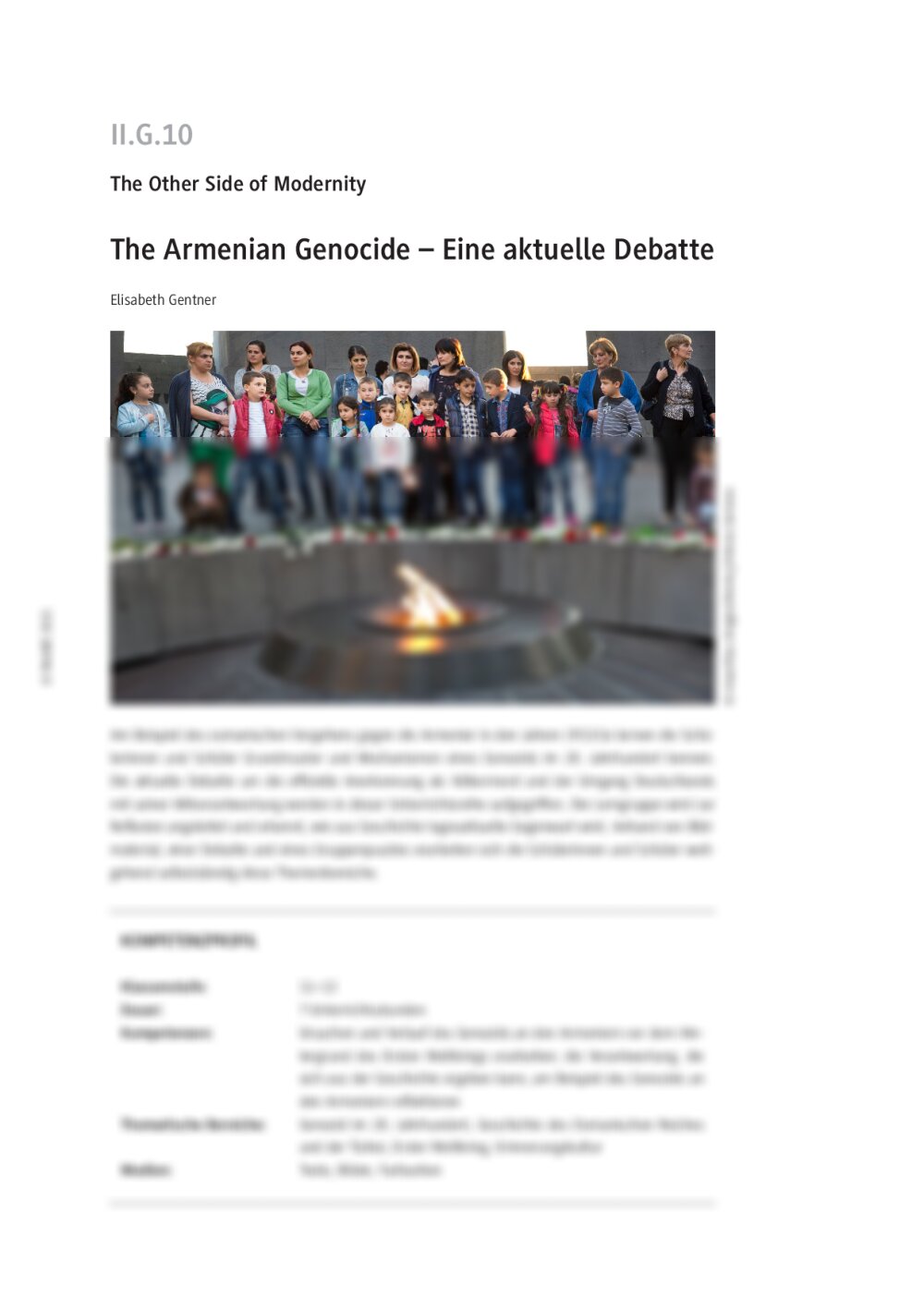 The Armenian Genocide - Seite 1