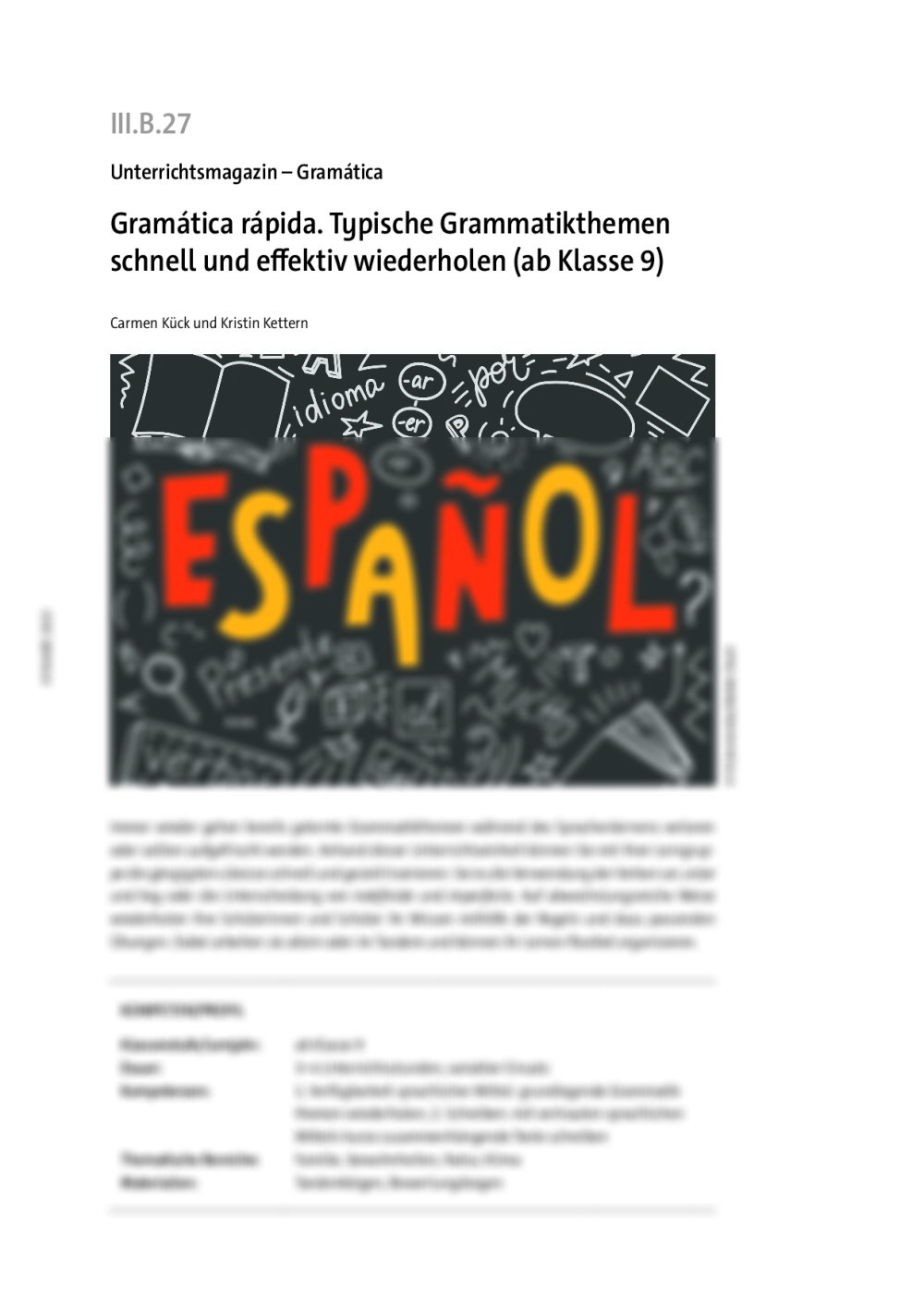 Gramática rápida - Seite 1