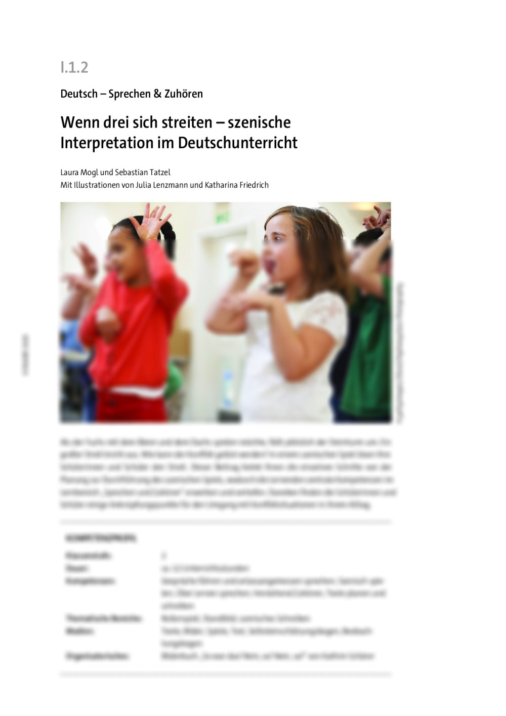 Wenn drei sich streiten - Seite 1