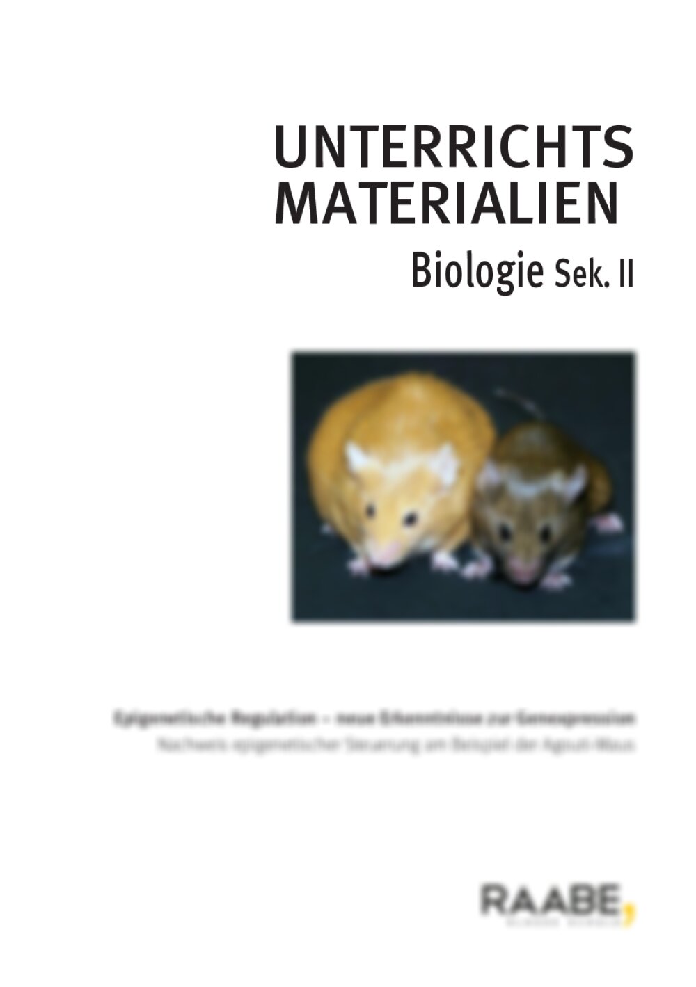 Epigenetische Regulation - Seite 1