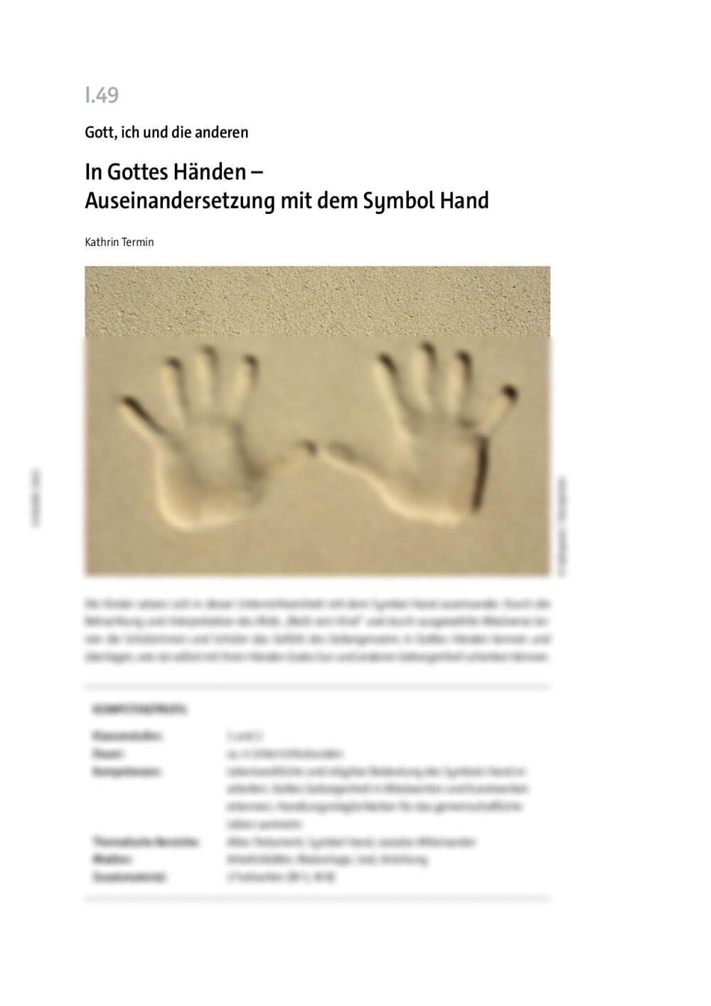 In Gottes Händen  - Seite 1