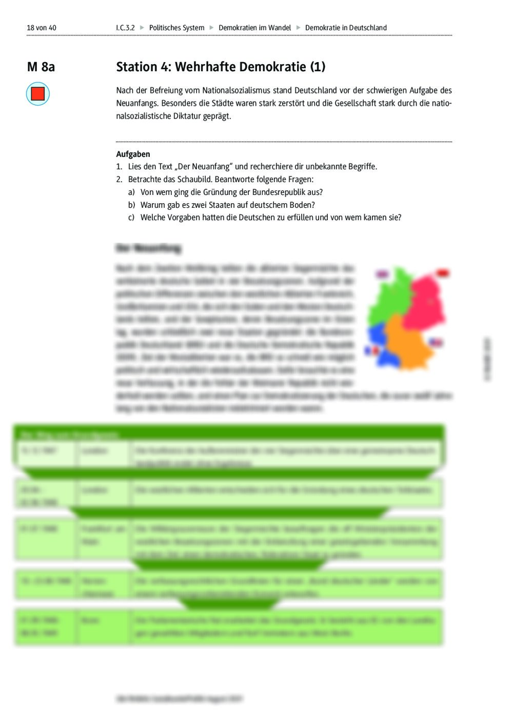 Die Entwicklung der deutschen Demokratie | RAAbits Online