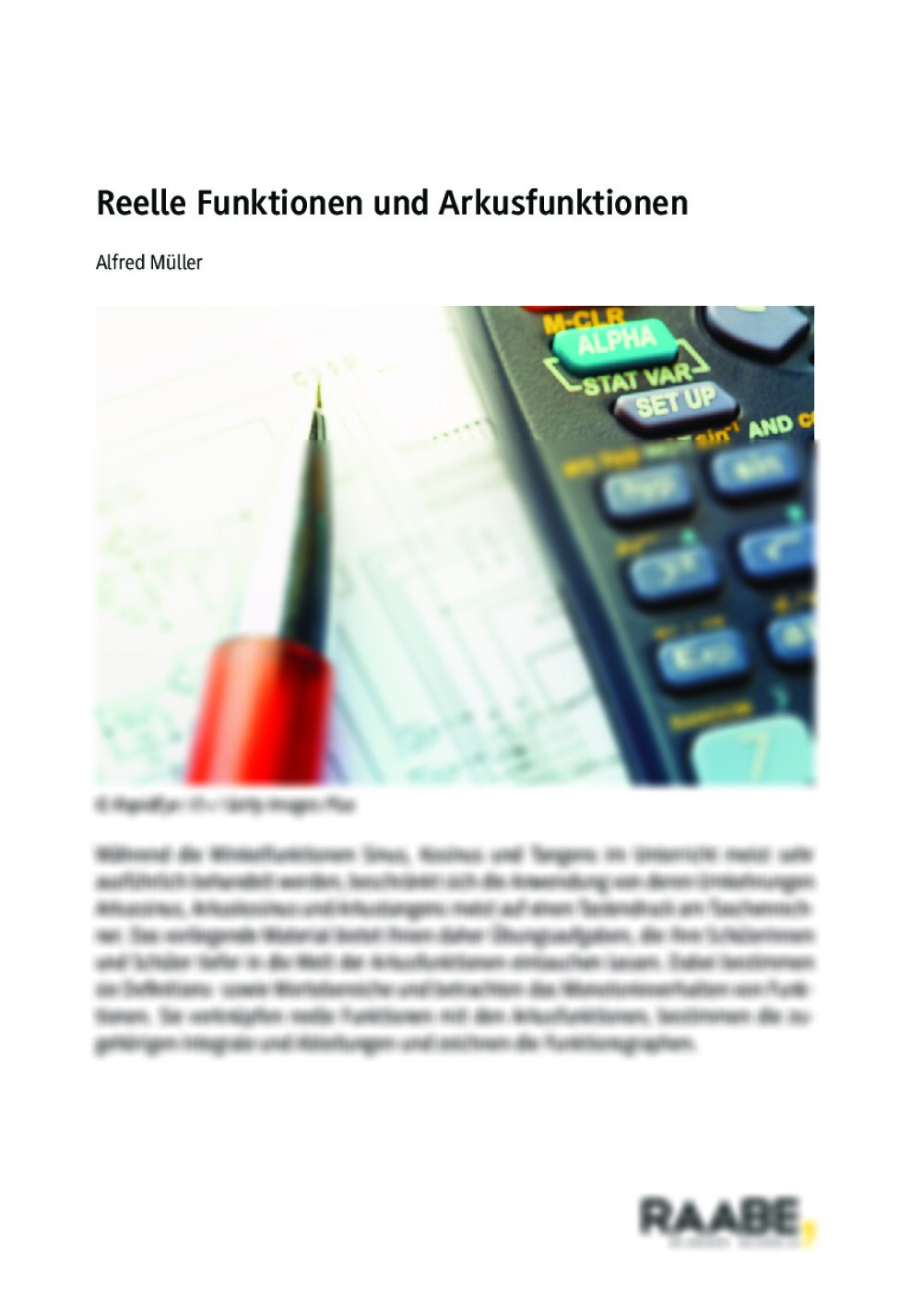 Reelle Funktionen und Arkusfunktionen - Seite 1